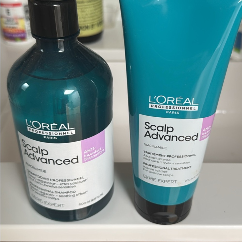 L'Oreal Blue Hair Care Scalp Advanced Collection